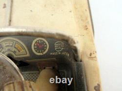 Vintage Ancien Rare Batterie Fonctionne Urgence Camion Litho Tin Jouet TN Nomura