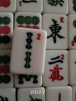 Vintage Coffret Jeu Mah-Jong Mah Jong Mahjong Mahjong Années 60 Complet