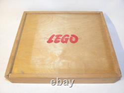 Vintage Jouet Ancien Coffret En Bois De Lego System Set Wood Wooden Box Ho 1/87