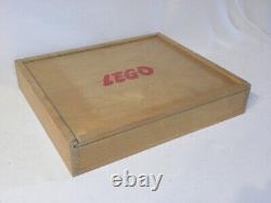 Vintage Jouet Ancien Coffret En Bois De Lego System Set Wood Wooden Box Ho 1/87