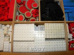 Vintage Jouet Ancien Coffret En Bois De Lego System Set Wood Wooden Box Ho 1/87