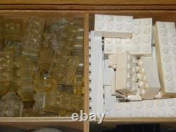 Vintage Jouet Ancien Coffret En Bois De Lego System Set Wood Wooden Box Ho 1/87