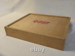 Vintage Jouet Ancien Coffret En Bois De Lego System Set Wood Wooden Box Ho 1/87