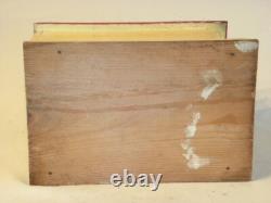 Vintage Jouet Ancien En Bois Peint Superbe Petit Garage Toy Wooden Cij Citroen