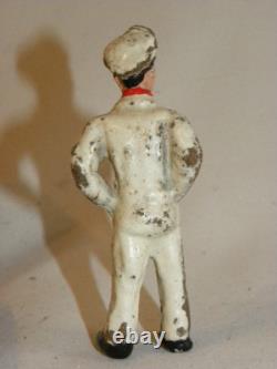 Vintage Jouet En Tole Pont Elevateur Auto Service Shell Tankstelle Gama Arnold