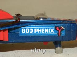 Vintage Jouet Vaisseau God Phenix Gatchaman La Bataille Des Planetes Popy Japan