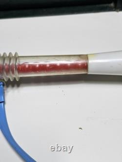 Vintage & Très Rare Chine Tin Toy Mf 947 Mitrailleuse Spatiale À Friction