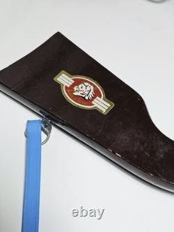 Vintage & Très Rare Chine Tin Toy Mf 947 Mitrailleuse Spatiale À Friction