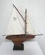 Voilier De Bassin Nova N°4 Type 80/8 Série Luxe Acajou Yacht De Collection Canot