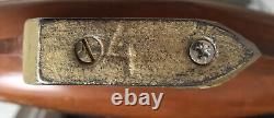 Voilier De Bassin Nova N°4 Type 80/8 Série Luxe Acajou Yacht De Collection Canot