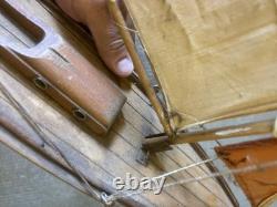 Voilier Greiner No 252 Bateau de Bassin Ancien Jouet