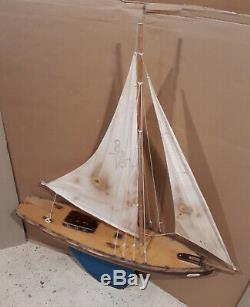 Voilier bateau canot de bassin Vogu'Enmer VP80 Luxe (rare)