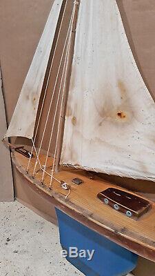 Voilier bateau canot de bassin Vogu'Enmer VP80 Luxe (rare)