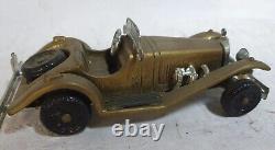 Voiture Mercedes-Benz SSK-1928 en bronze 1/43 jouet ancien de marque FAL