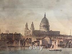 Vue Panoptique pour Polyorama, LONDRES 14,5 cm x 20 cm-Effet Jour/Nuit