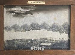 Vue Panoptique pour Polyorama, LONDRES 14,5 cm x 20 cm-Effet Jour/Nuit