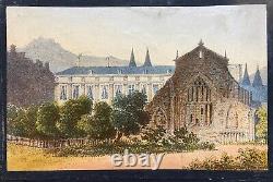 Vue Panoptique pour Polyorama, LONDRES 9,5 cm x 14 cm -Effet Jour/Nuit