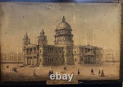 Vue Panoptique pour Polyorama, LONDRES 9,5 cm x 14 cm -Effet Jour/Nuit