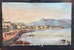 Vue Panoptique pour Polyorama, LUGANO 9,5 cm x 14 cm -Effet Jour/Nuit