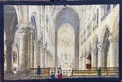 Vue Panoptique pour Polyorama, PARIS 9,5 cm x 14 cm -Effet Jour/Nuit