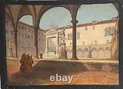 Vue Panoptique pour Polyorama, VENISE 14,5 cmx 20 cm Effet Jour/Nuit
