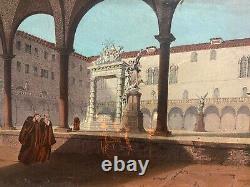 Vue Panoptique pour Polyorama, VENISE 14,5 cmx 20 cm Effet Jour/Nuit