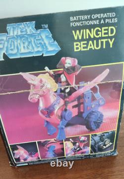 Winged Beauty Tek Force Véhicule Catec Ancien 1985