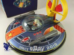 Y Yonezawa Space Toy Japan Flying Saucer Soucoupe Volante Battery Operated Works