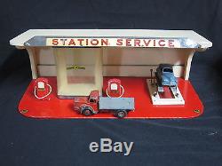 Z496 Babyjou Rare Garage Station Service Bp Minialuxe Tres Bon Etat