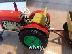 Zetor traktor kdn tin toy czech
